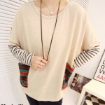 Top003- เสื้อแฟชั่นเกาหลีนำเข้า แขนยาว chic chic  ((พร้อมส่ง))