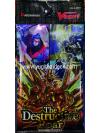 Card fight! ! Vanguard Extra Booster 1st The Destructive Roar 1 Pack (7ใบ)​