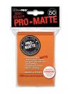 Sleeve Ultra Pro-Matt Standard Size Orange 50 ใบ ใช้ได้กับ โปเกม่อน, บัดดี้ไฟท์