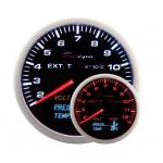 เกจ์วัดความร้อนไอเสีย 4 in 1 60mm