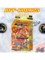 พร้อมส่ง บัดดี้ไฟท์ภาษาไทย (BFT-KDEX23 ดราก้อนเวิลด์) พลังแห่งมังกรแห่งสุริยัน 1 กล่อง 54 ใบ