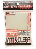 ซองใส่การ์ด KMC Card Barrier MAT &CLEAR 60 ใบ ซองคุมสลีป บัดดี้ไฟท์, โปเกมอน