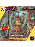 พร้อมส่ง แวนการ์ด MyturnZ เคียวแฟลร์ ดราโกคิด D-SS02/015TH 1 ใบ ฟอยเรืองแสง