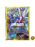 การ์ดบัดดี้ไฟท์แยกใบ X-CBT01/S002TH ไชน์นิง ดรากอเนอร์ แจ็คไนท์ ขอบทอง ฟอยนูน