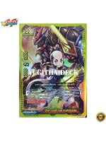 นักดาบเหล็กไหล Kurogane การ์ดเรืองแสง เนื้อนูน S-BT02/S002TH สีทอง