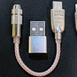 AD Audio Type C to 3.5 mm (ชิปALC5686) รองรับไฟล์ Hi-Res