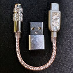 AD Audio Type C to 3.5 mm รองรับDSD
