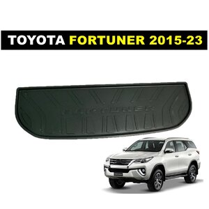 ถาดท้ายรถ FORTUNER 2015-2023 วางของได้มาก สวยงาม เข้ารูป ป้องกันน้ำ กันฝุ่นได้ดี