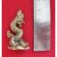 องค์พญานาค สูง4ซม. เนื้อทองเหลือง(ตั้งบูชาหน้ารถ)พร้อมใบคาถาค่ะ