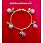 สินค้าหมดค่ะ กำไลข้อมือทองเหลืองหินฮกลกซิ่ว(ร่ำรวย โชคลาภ อายุยืน)ค่ะ