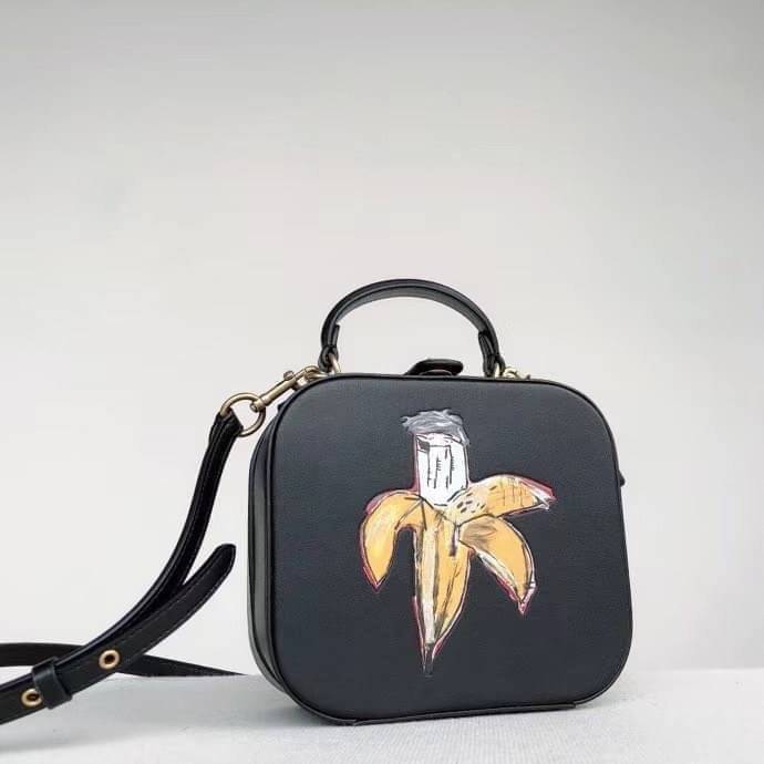 COACH X JEAN-MICHEL BASQUIAT SQUARE BAG