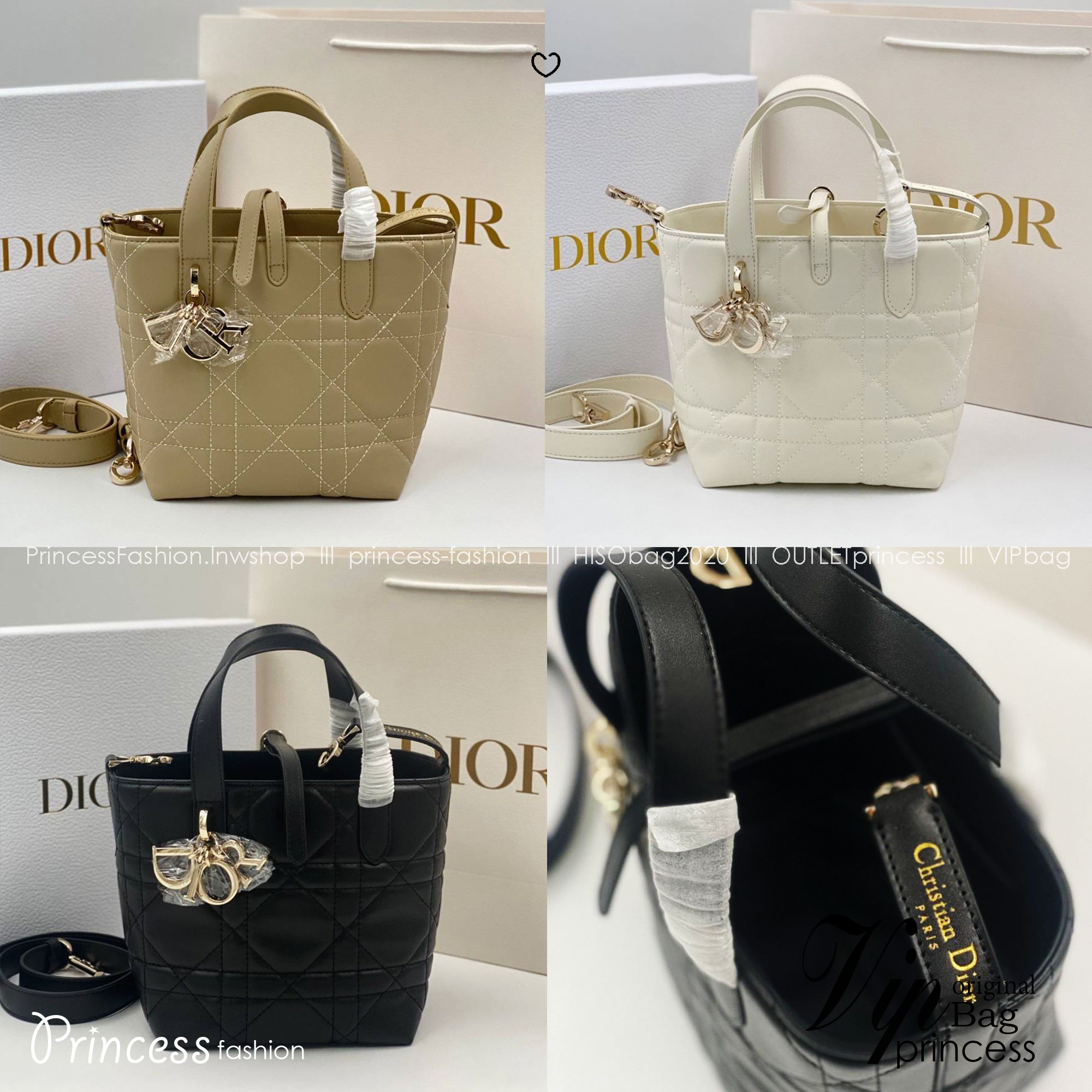 ORI | หนังแท้ DIOR Small Toujours vertical tote bag กระเป๋าทรงโท้ทไซส์เล็กสวยหรู ดีเทลสุดประณีตคอมพลีตลุคในทุกวัน เย็บลวดลาย macrocannage และชาร์มตัวอักษร D,I,O,R