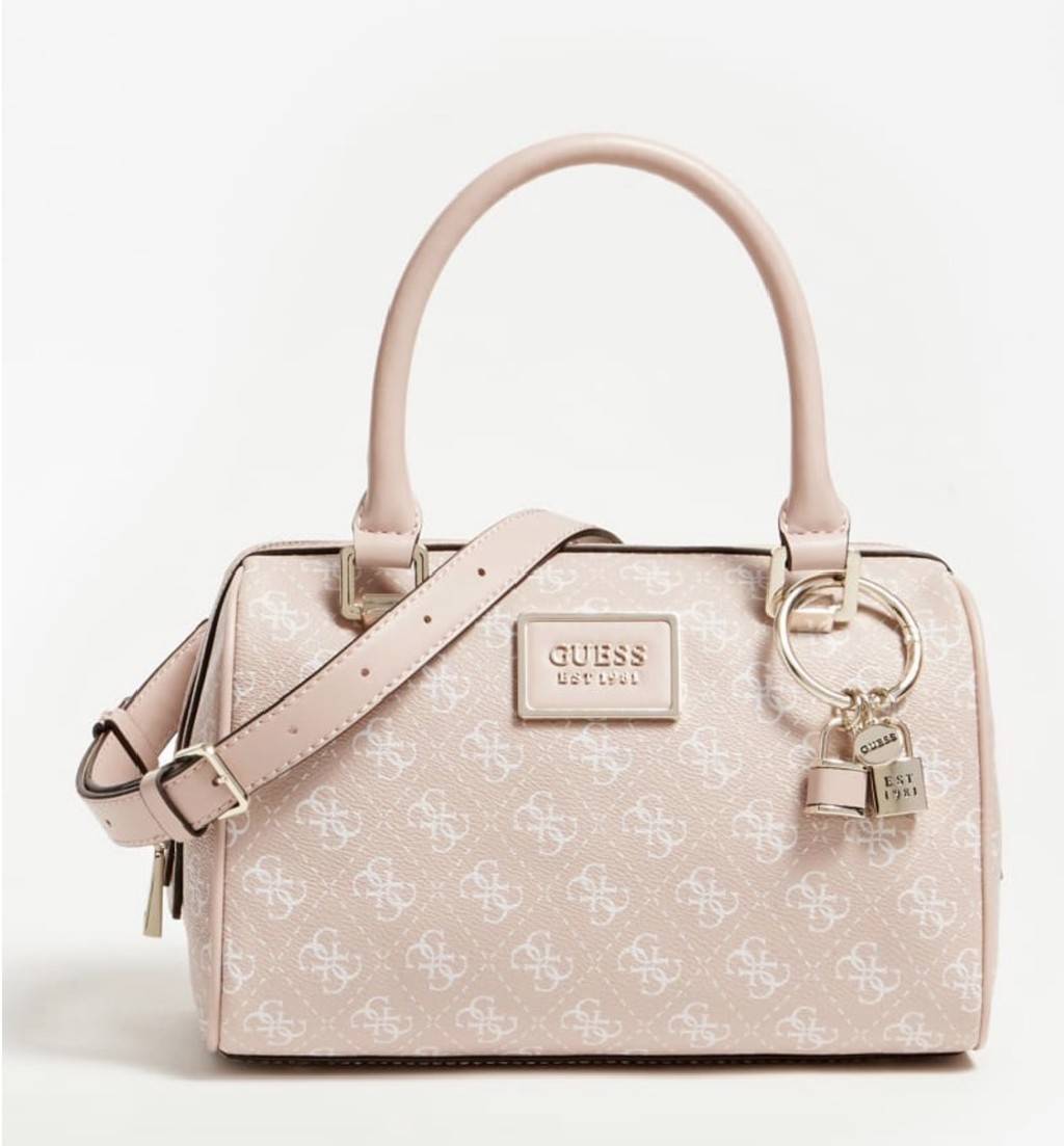 Guess Handbag with Small Shoulder Strap Tyren SG796605 New collection!! Guess ทรงหมอน ขนาดเล็ก ลายซิกเนเจอร์แบรนด์ ทรงหมอนยอดฮิต มีให้เลือก 5 สี สีสวยคลาสสิก เข้ากับง่ายกับทุกชุด ปิด/เปิด ด้วยซิป ภายในโล่งกว้าง แยกเป็นสัดส่วนใช้งาน ซับในตราแบรนด์ ใส่กระเป