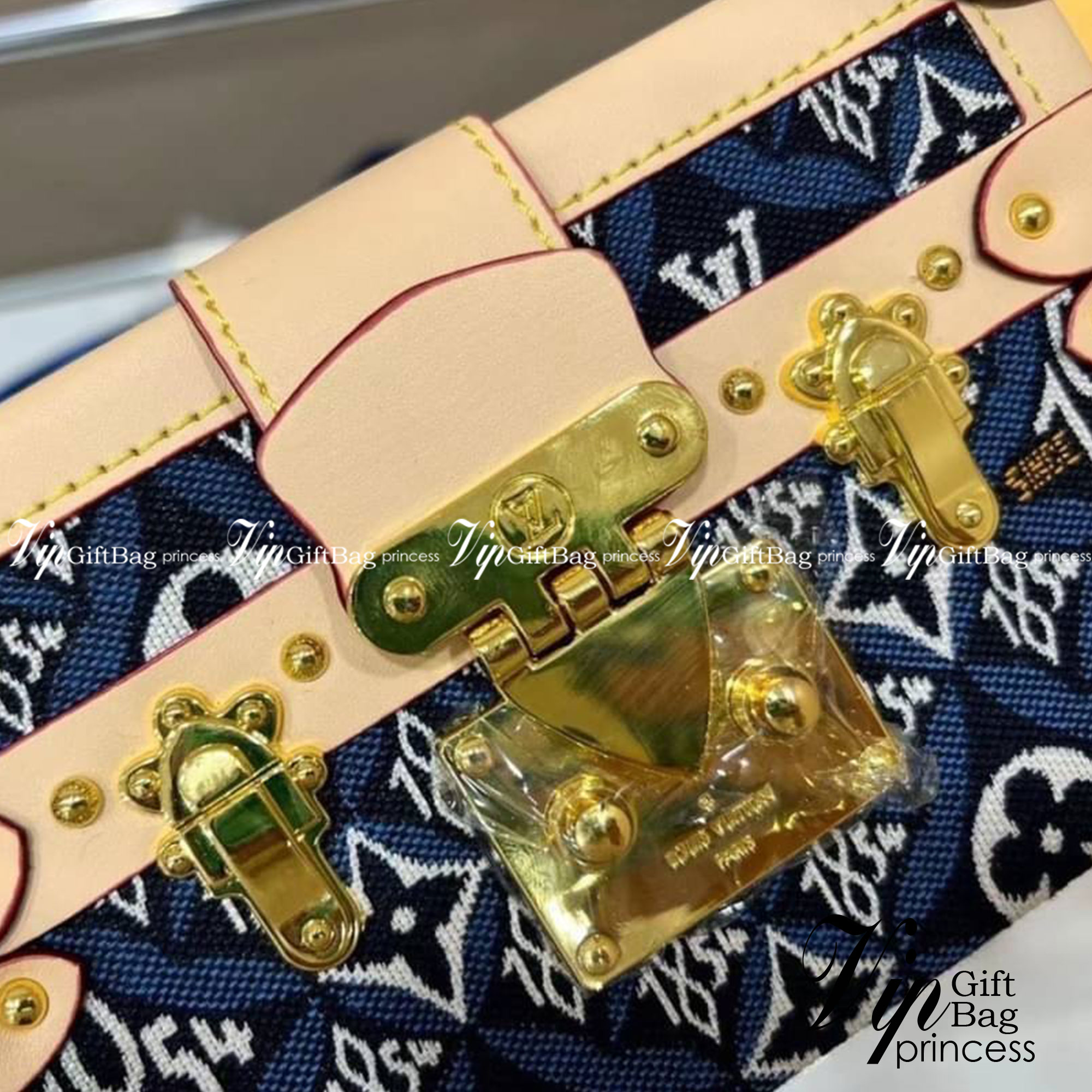 LV Jacquard Since 1854 Petite Malle / LV Since 1854 เกรดออริจินอล พร้อมส่งที่ไทย ภาพถ่ายจากงานขายจริง ใช้งานต่างประเทศได้