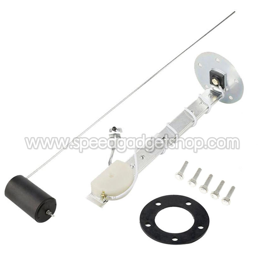 ลูกลอยวัดระดับน้ำมันเชื้อเพลิง วัดปริมาณน้ำมัน วัดน้ำมันในถัง Fuel level transmitter ความต้านทาน 240~33 ohms สำหรับถังความลึก 5" ถึง 27" (ปรับความยาวได้ตามความลึกของถัง)