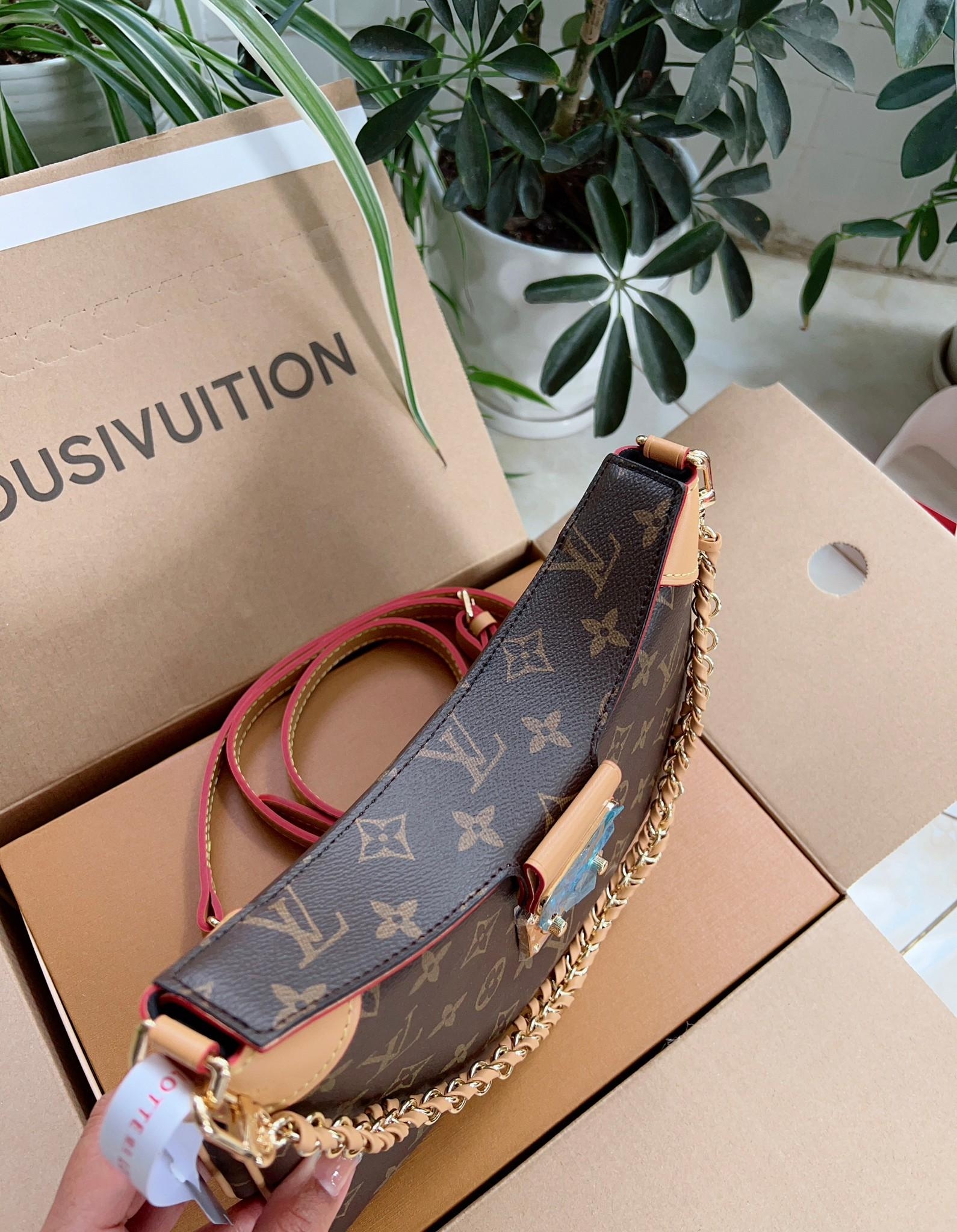 LV Twinny Monogram Reverse coated Bag กระเป๋าสะพายรุ่นใหม่ สวยหรู ดูดีมาก เกรดออริ