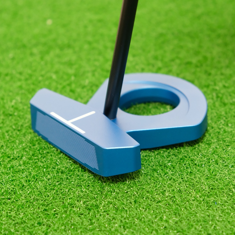 LAB GOLF DF3 BLUE PUTTER L.A.B. GOLF 35 INCH PUTTER 35" 69* LIE STEEL SHAFT + HEADCOVER