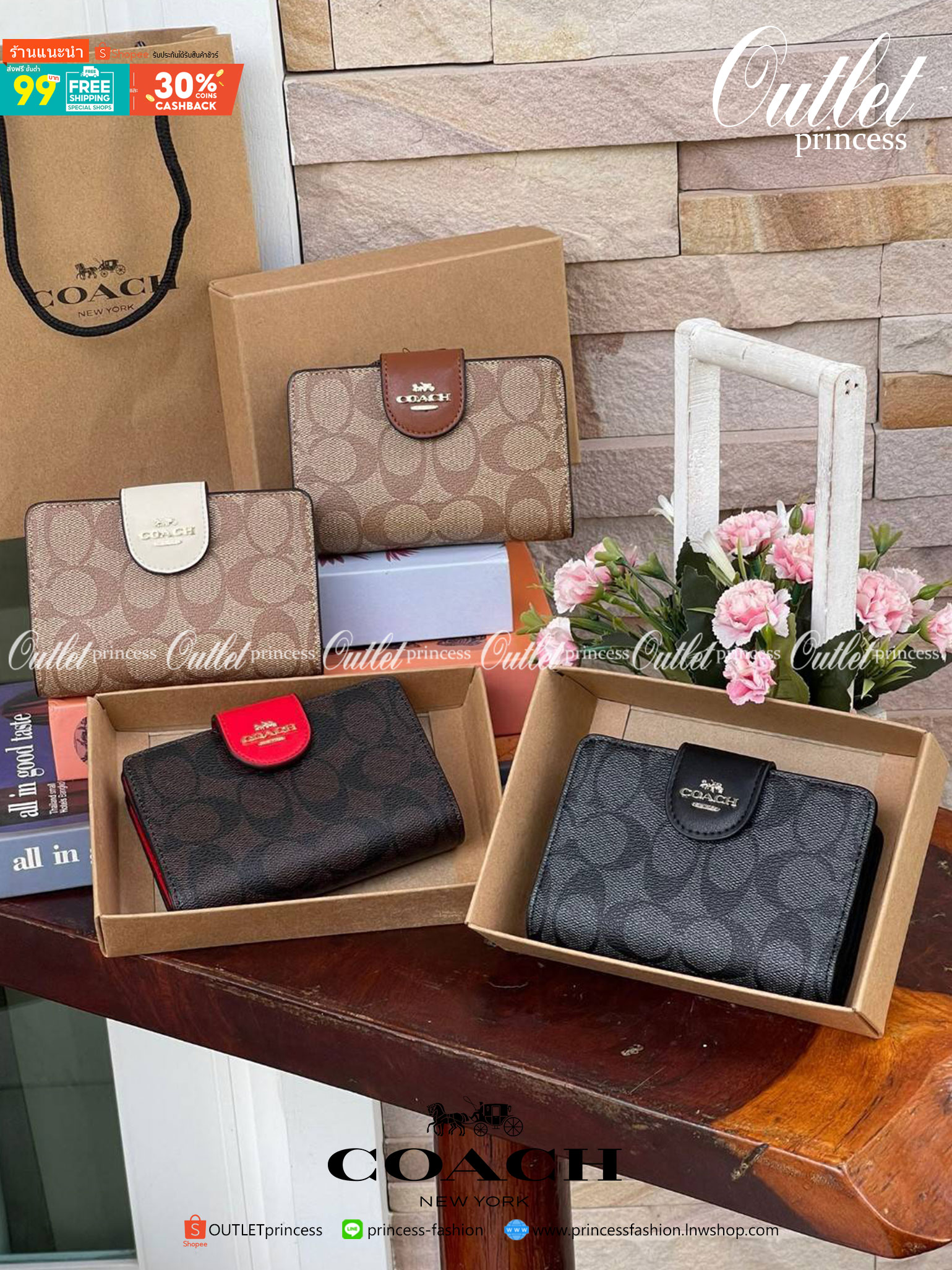 COACH MEDIUM CORNER ZIP WALLET IN SIGNATURE CANVAS กระเป๋าสตางค์ขนาดกลางที่ถือว่าเป็นไอเทม Must Have ของทุกเพศทุกวัยที่ต้องพกติดตัวไว้ตลอดเวลา เพราะนอกจากจะช่วยจัดเก็บเงิน บัตรประชาชน บัตรเครดิตและต่าง ๆ ให้เป็นระเบียบเรียบร้อยยังต้องคำนึงถึงประโยชน์ใช้สอ