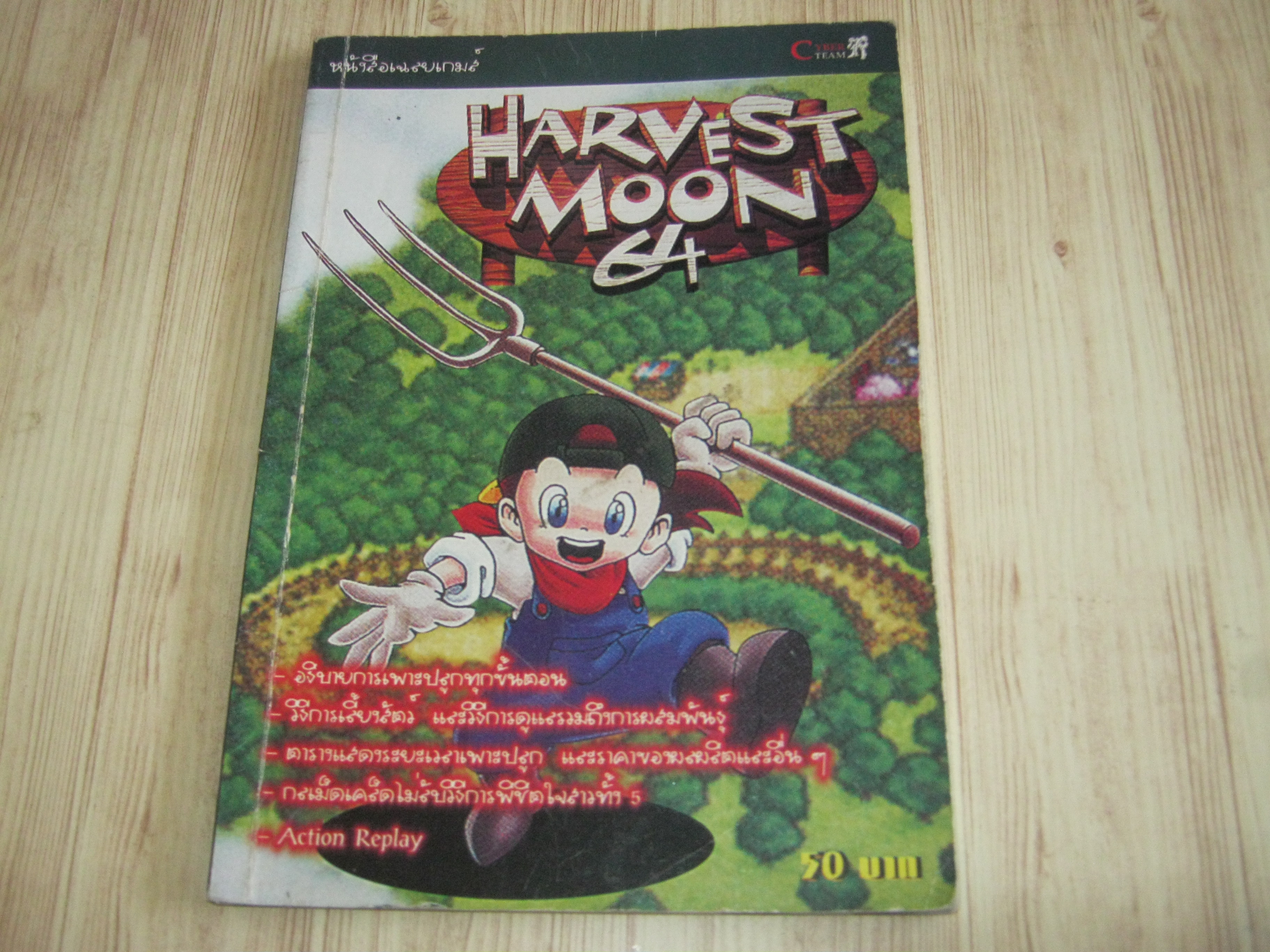 คู่มือเฉลยเกม HARVEST MOON 64 ***สินค้าหมด***