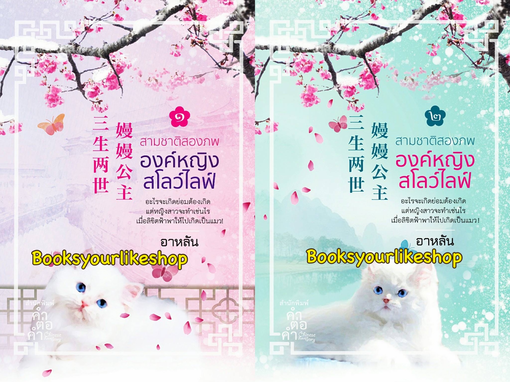 สามชาติสองภพองค์หญิงสโลว์ไลฟ์ / อาหลัน คำต่อคำ หนังสือใหม่
