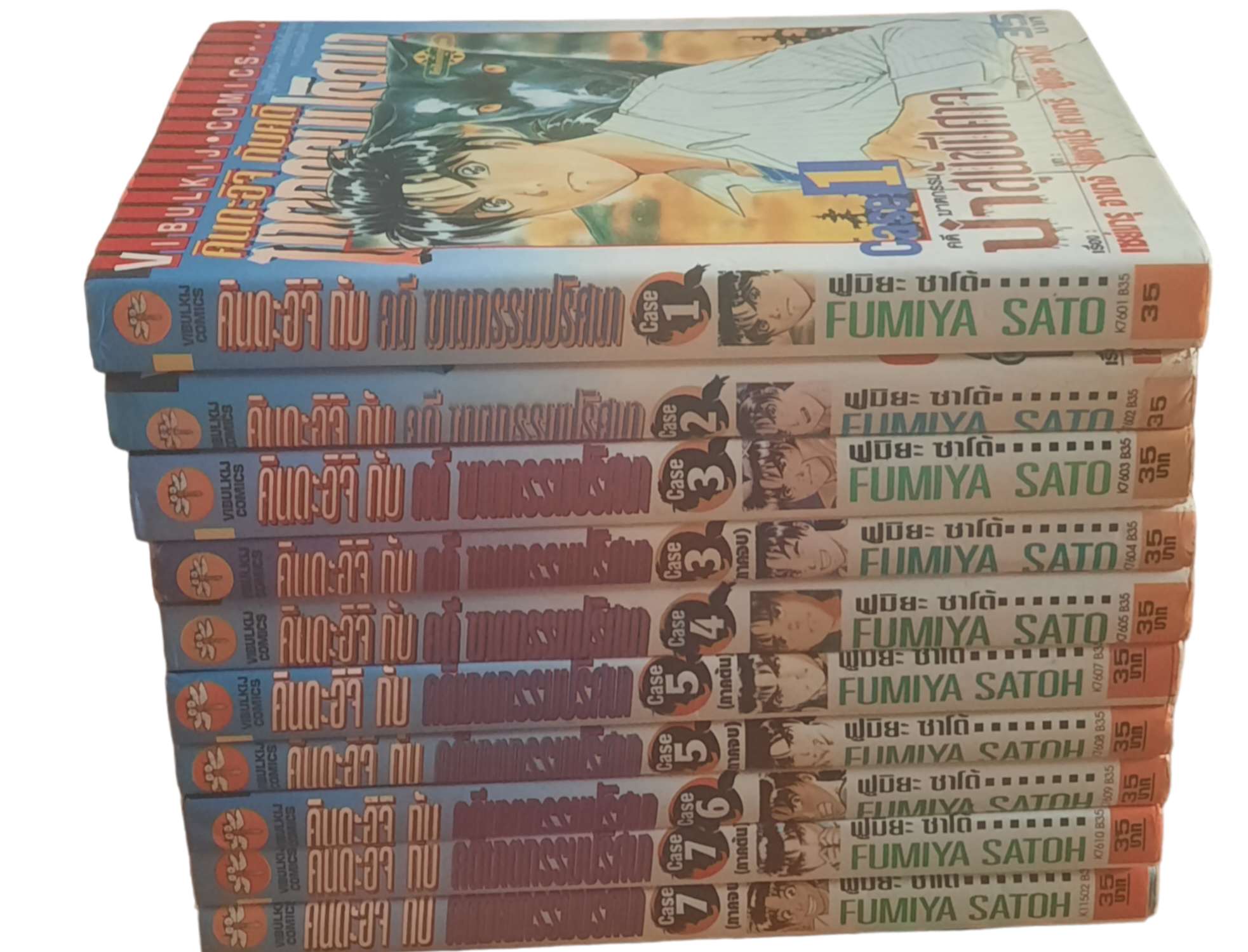 คินดะอิจิกับคดีฆาตกรรมปริศนา CASE 1-7 ครบชุด (สภาพสะสม)