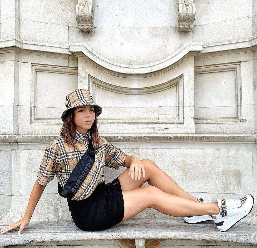 Burberry Vintage Check Sonny Belt Bag / BURBERRY FRAGRANCES BELT BAG กระเป๋าคาดเอว คาดอกแบบ UNISEX ใช้ได้ทุกเพศ ลายวินเทจตามแบบฉบับของแบรนด์