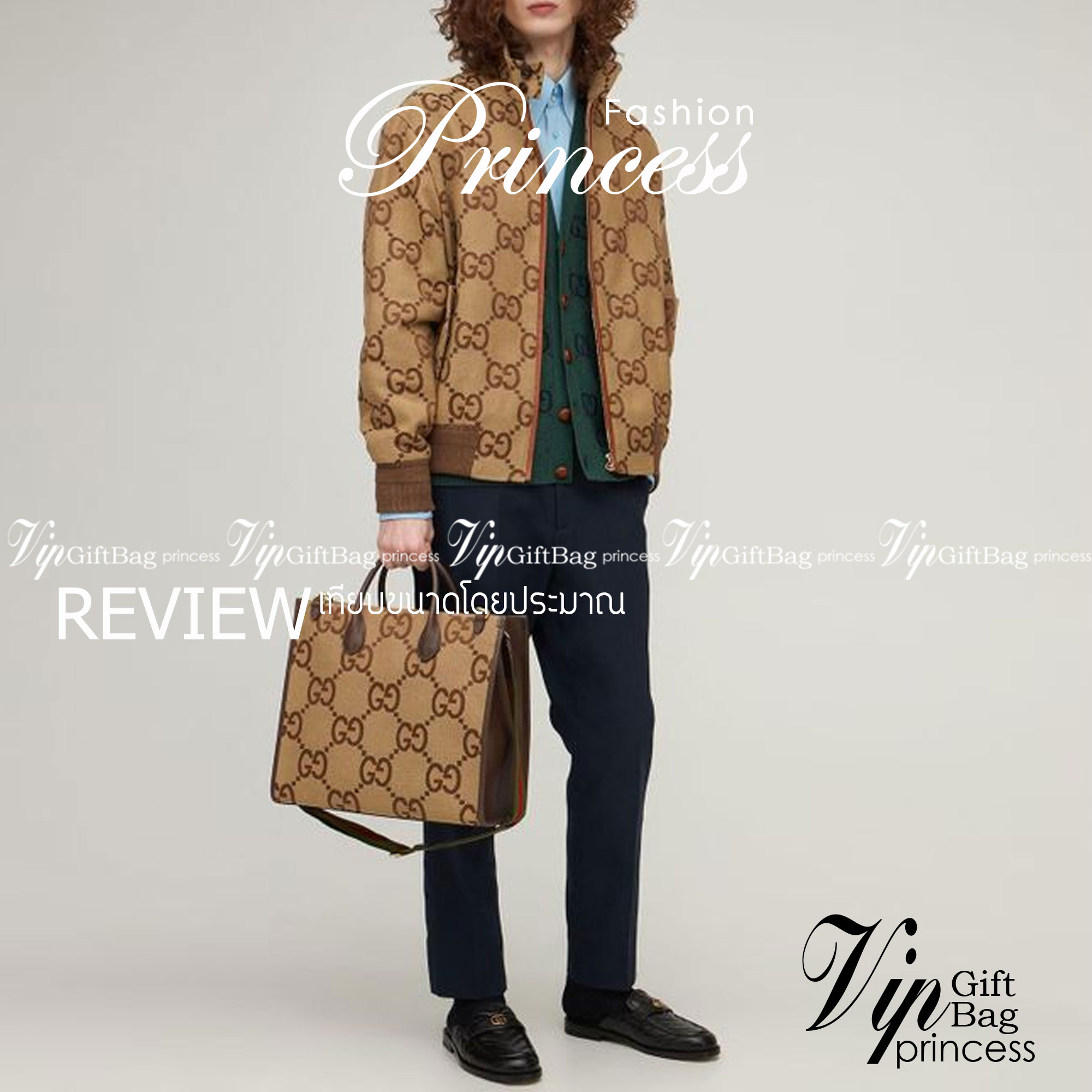 Gucci Jumbo GG tote bag / GG Shopping Bag พร้อมส่งที่ไทย ภาพสินค้าถ่ายจากงานจริง ใช้งานต่างประเทศได้ กระเป๋าไซส์ใหญ่ โดดเด่นด้วยจัมโบ้ฟอนท์ สวยเอกลักษณ์ วัสดุหนังแคนวาส ภายในโล่งกว้างมาก ใส่ของแบบแน่นๆ จุๆไปได้เลย หมดห่วง!! และยังมีสายครอสบอดี้มาให้ จะสะพ