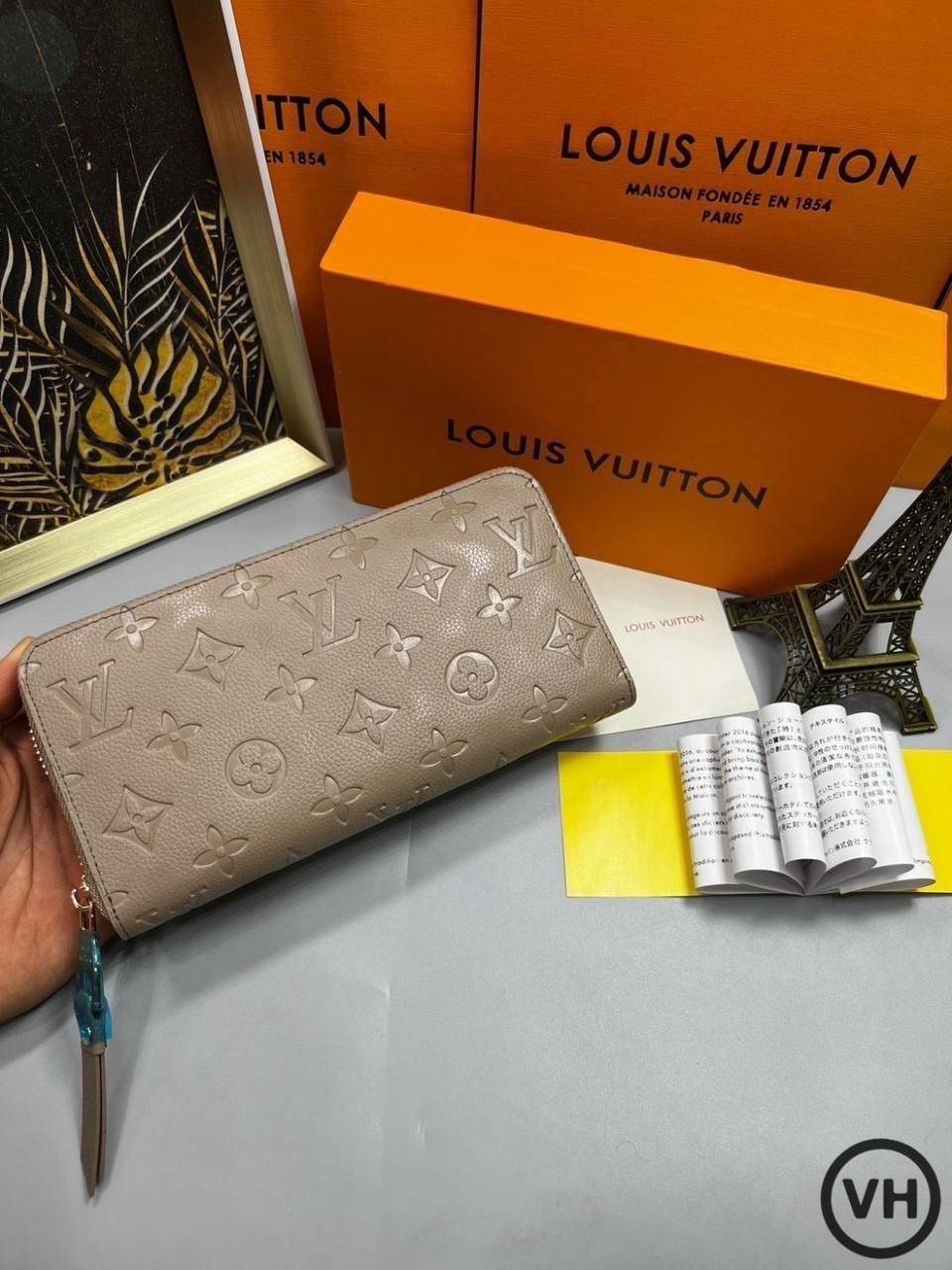 ORI หนังแท้ | LV Zippy Horizontal Monogram Shadow / LV LongWallet กระเป๋าสตางค์ใบยาว กระเป๋าสตางค์ซิปรอบ