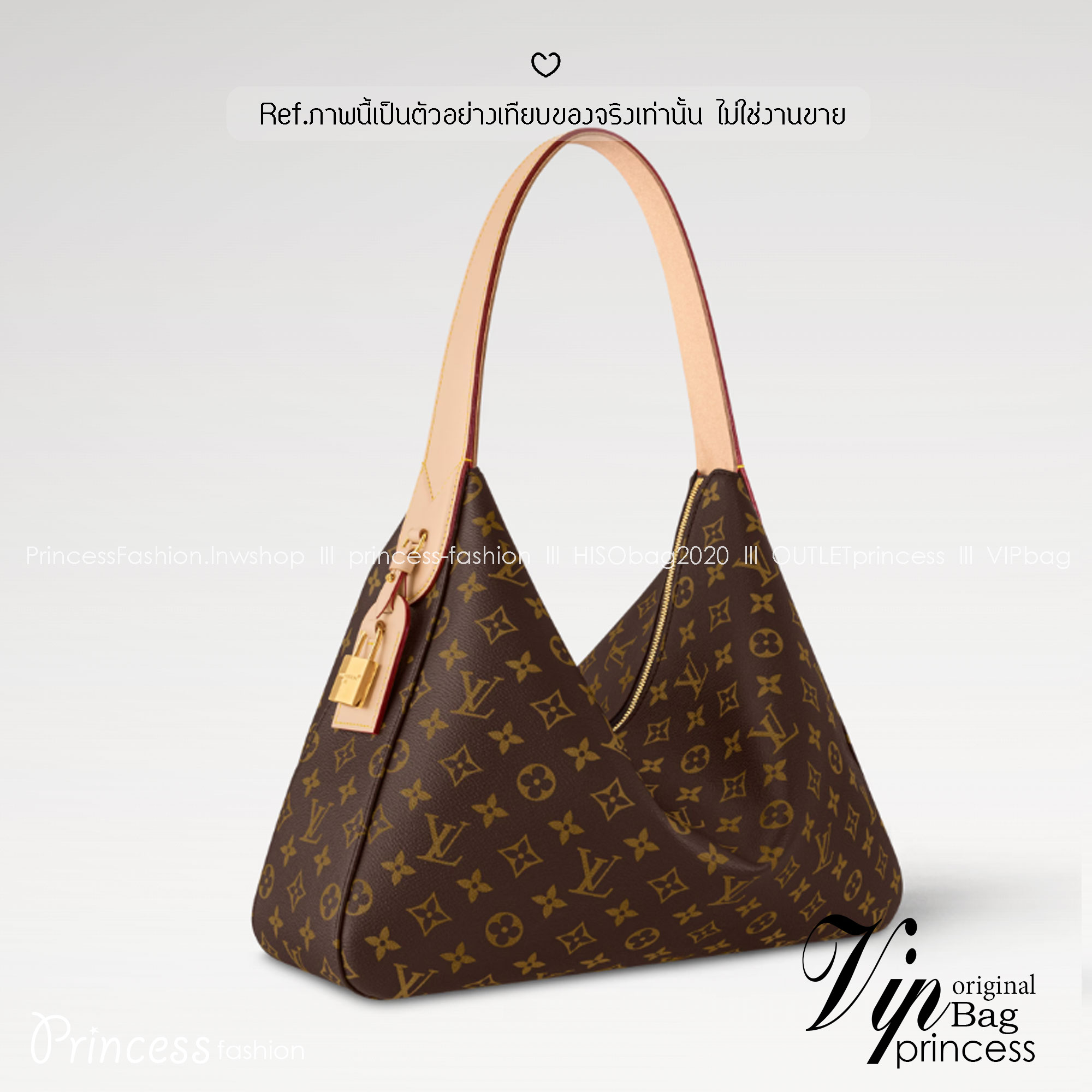 LV Slouchy MM Hobo bag 40 cm กระเป๋าถือ/สะพายไหล่ทรงโฮโบรุ่นใหม่ โดดเด่นด้วยรูปทรงอันเป็นเอกลักษณ์ เหมาะสำหรับพกพาเดินทางและใช้งานทุกวัน ลาย Monogram แคนวาสสุดไอคอนิก เสริมความสง่างามด้วยอะไหล่สีทอง งานจริงสวยมาก แนะนำค่ะ