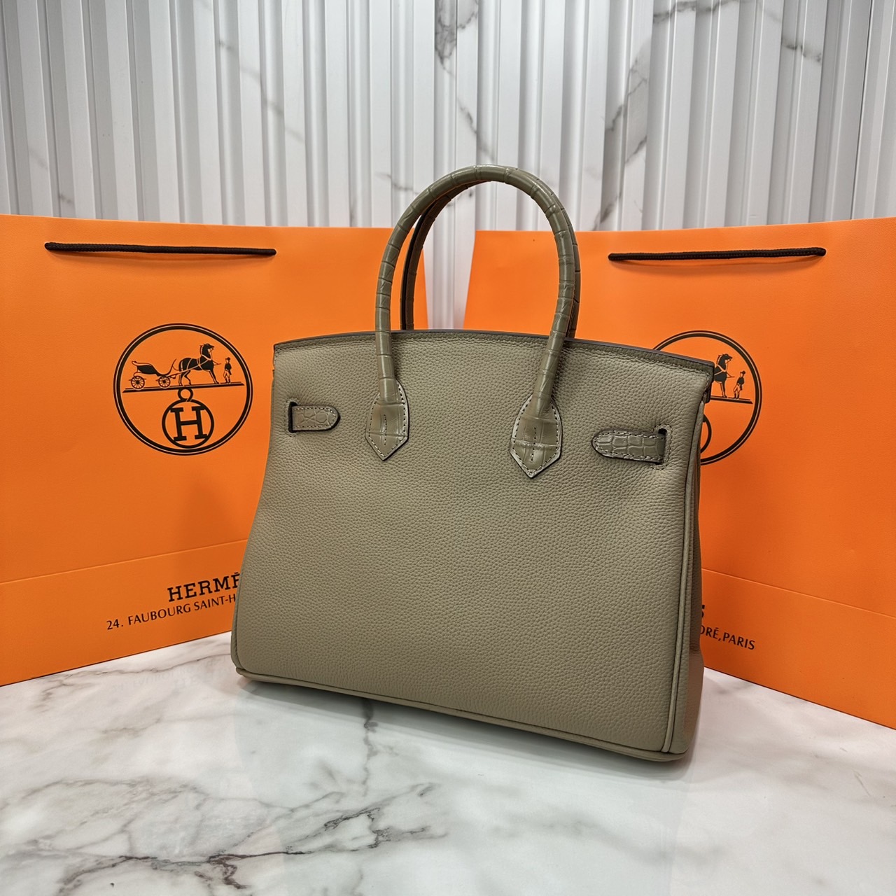 ORI หนังแท้ | Hermes Birkin 30 Bag กระเป๋าสะพายที่สุดแห่งหรูหราลัคชู นิยามของความสง่างามเหนือกาลเวลา แบรนด์เนมในฝัน งดงามดั่งเจ้าหญิง