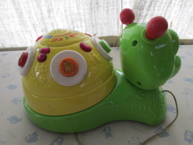 Vtech, Little Smart, Spin N Grin Snail ของเล่นมือสอง