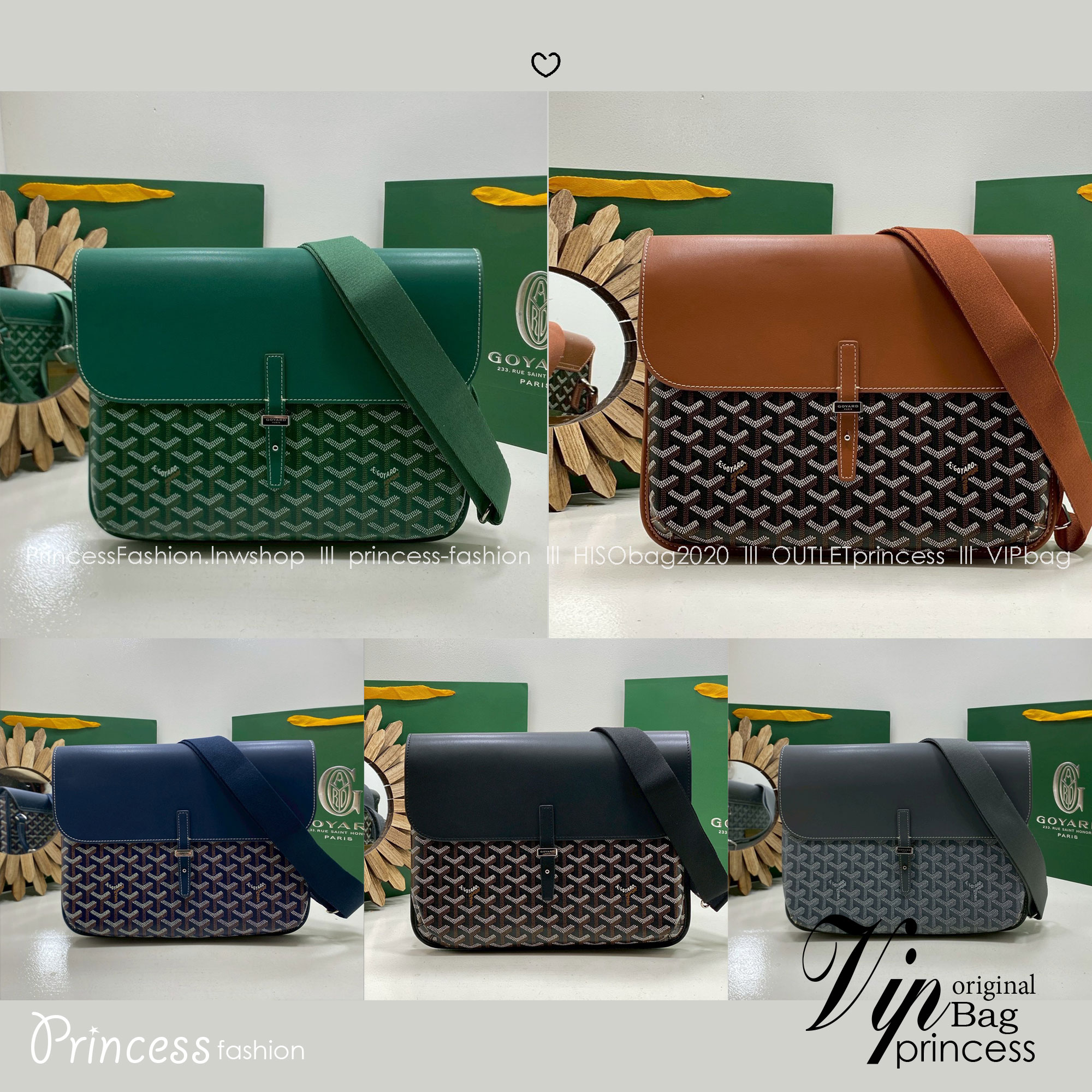 ORI หนังแท้ | Goyard Coursier Messenger bag กระเป๋าแมสเซ็นเจอร์ดีไซน์ใหม่ กะทัดรัดใช้งานได้อย่างคล่องตัว เหมาะมากสำหรับสายสปอร์ต ที่สุดของความหรูตอบโจทย์การใช้งาน ใบจริงสวยงามตามรูปค่ะ