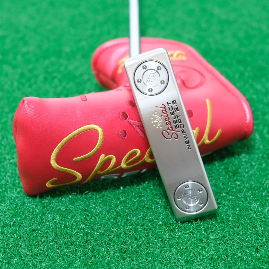 NEW SCOTTY CAMERON SPECIAL SELECT NEWPORT 2.5 34" PUTTER + HEADCOVER