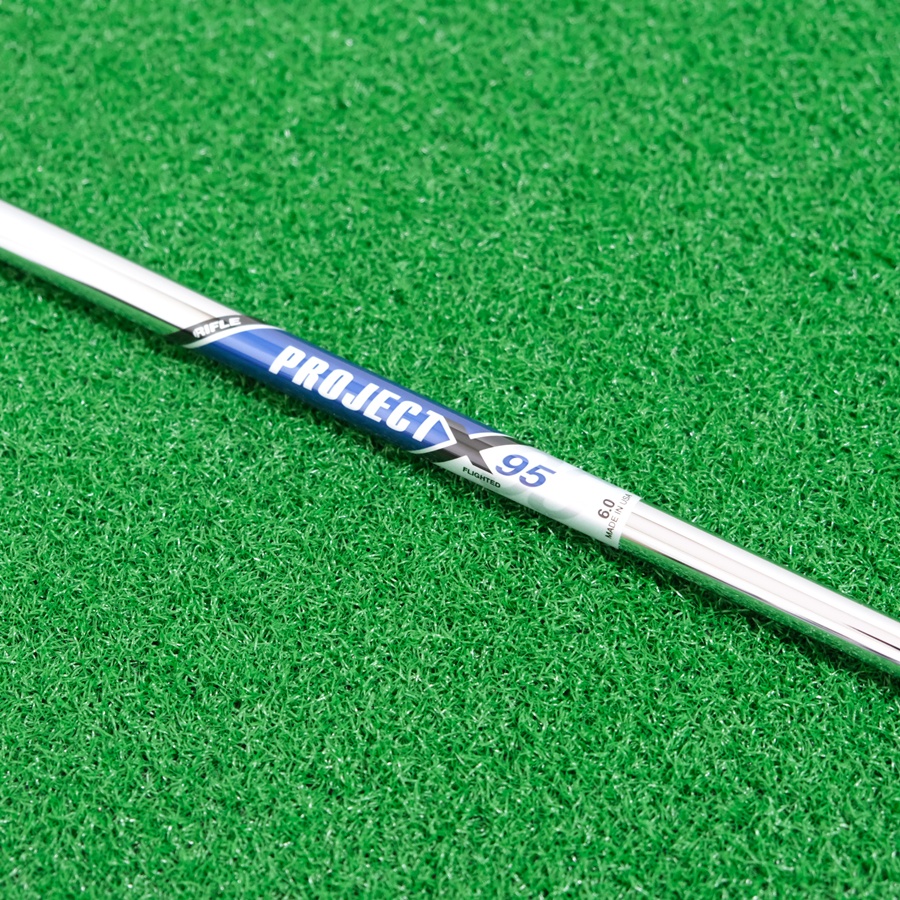 NEW PROJECT X 95 FLIGHTED 6.0 IRON SHAFT #4 FLEX S 0.370 TIP.