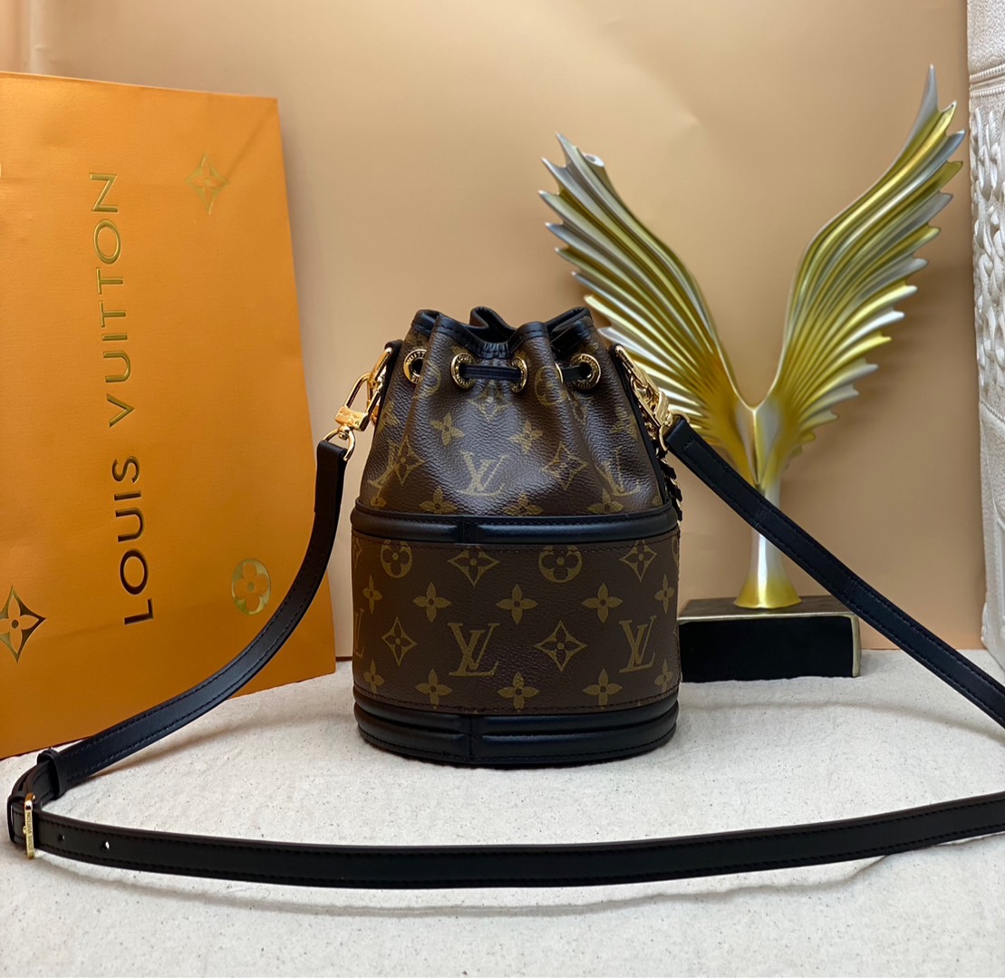 LV Bucket Bag 16cm 💖เกรดออริ 1:1 สลับแท้ ใช้งานต่างประเทศได้ ภาพถ่ายจากงานจริง