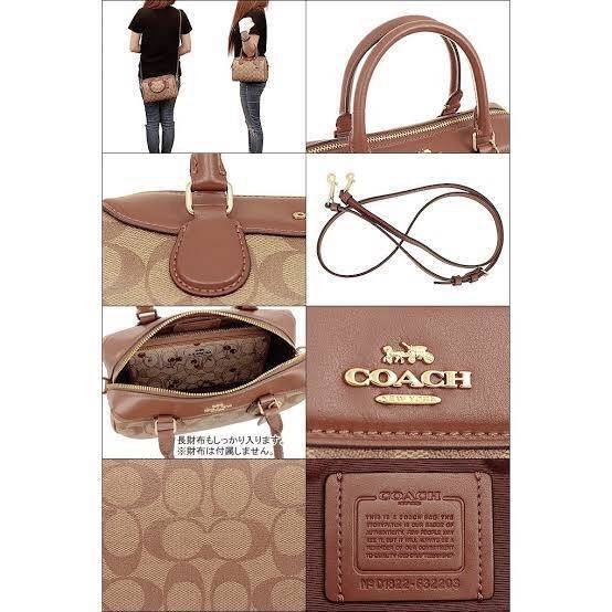 OUTLET ของแท้ 💯% 】COACH F32203 MINI BENNETT SATCHEL IN SIGNATURE CANVAS กลับมาอีกครั้ง!! กับกระเป๋าทรงหมอนยอดฮิต 🥳 มีกี่สีก็ขายหมด วัสดุหนังแคนวาสเคลือบลาย ทรงสวยใช้งานได้ทุกโอกาส