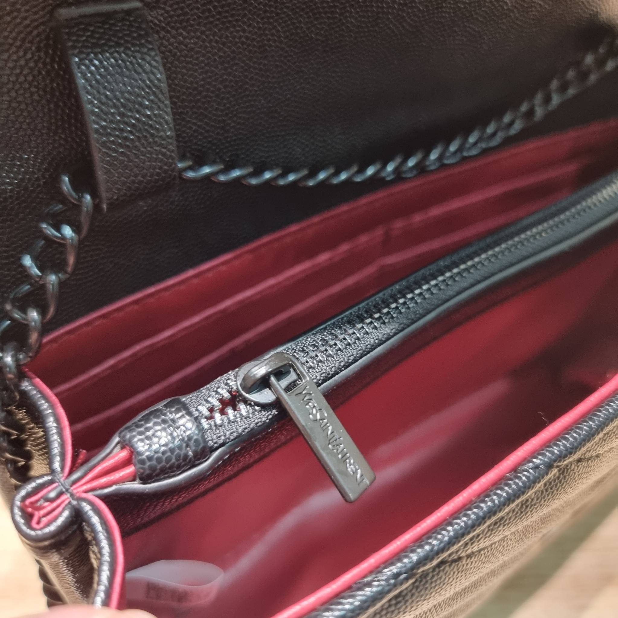 YSL WOC 9 ไม่เคยผิดหวังจริงๆ!! กับรุ่นที่สาวๆรู้กัน Yves Saint laurent clutch bag with chain กระเป๋าสะพายทรง woc สุดฮอต ดีไซน์เรียบหรู