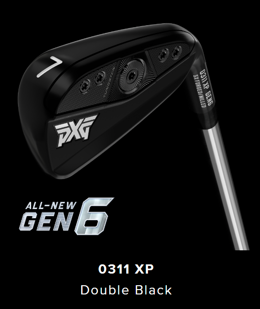 NEW PXG 0311 XP GEN6 DOUBLE BLACK IRON SET 5-PW - MITSUBISHI MMT 70 FLEX R