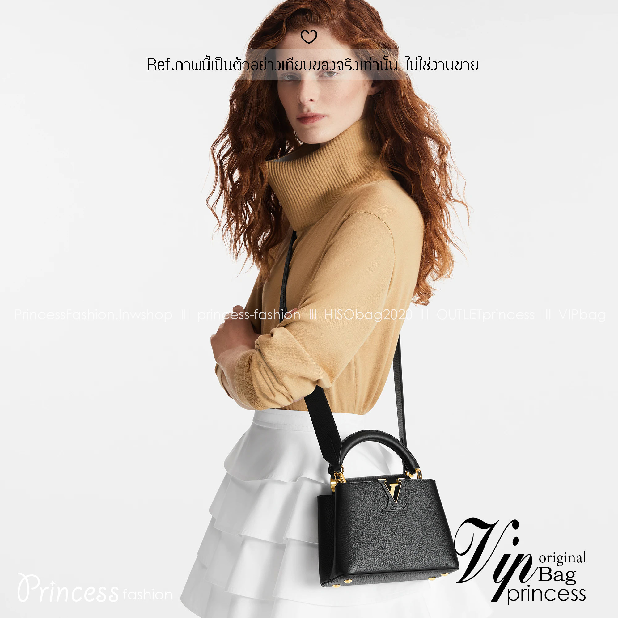 LV Capucines Mini top handle กระเป๋าสะพายไซส์มินิ ที่สุดของความสวย กระเป๋าถือสุดหรู ดีไซน์ทรงคลาสสิค ไซส์มินิ ดีงามม้ากกกก!!