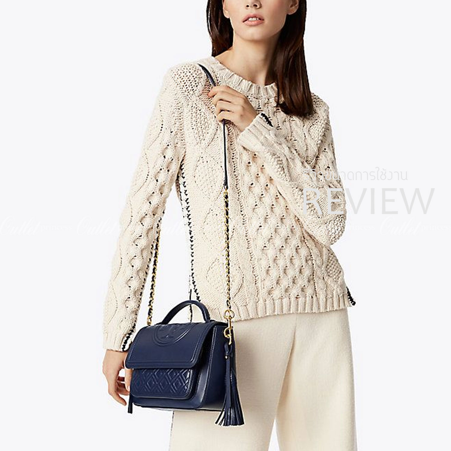 TORY BURCH FLEMING SATCHEL