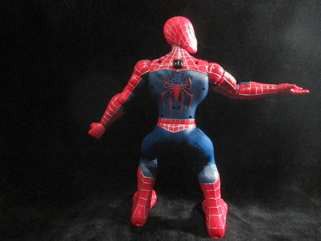 Spiderman 3 Movie talking & moves spiderman figure 16" ของเล่นของสะสมมือสอง