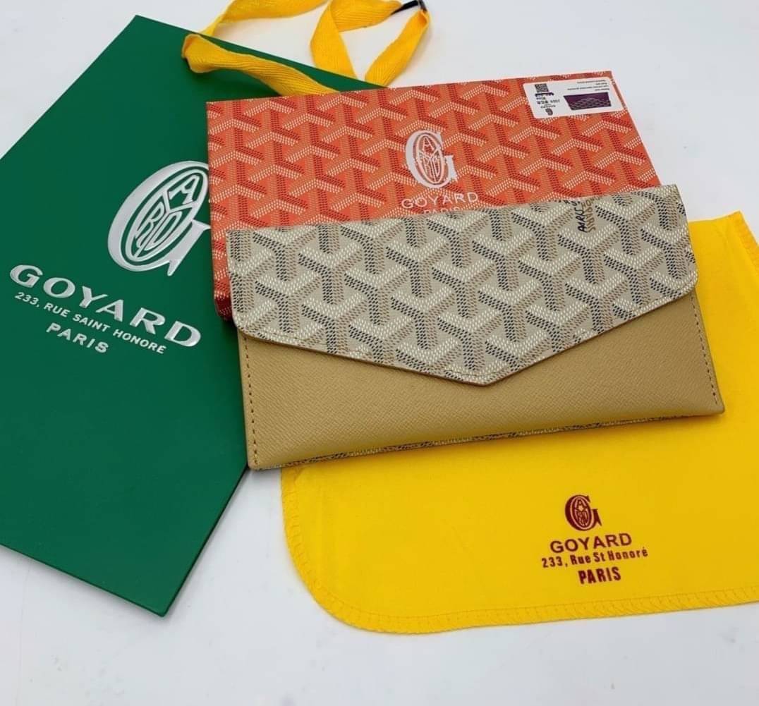 GOYARD Long Wallet Matignon GM กระเป๋าสตางค์ใบยาว พร้อมกล่อง งานสวยหรูน่าใช้ อีกรุ่นที่ยอดขายไม่เคยตก 🤑🤑 ใบจริงดูผู้ดี ดูแพง!!