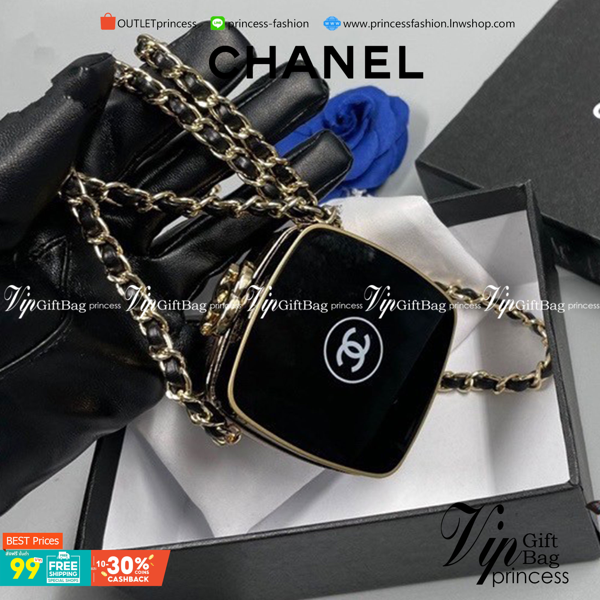 VIP 】CHANEL MINI BAG VIP GIFT WITH PURCHAS-GWP น้องคนสวยมาใหม่จ้า รุ่นใหม่กริ๊บ!!ละมุนคุณหนูต้องมาแล้วแหละ ไซส์มินิน่ารักมากค่ะ มาพร้อมสายสะพายนาวครอสบอดี้ อะไหล่สีทอง ใบนี้สาวๆต้องมีน้า ได้สวยก่อนใคร ต้องจัดแล้วจ้า งานจริงสวยน่าใช้ Chanel mini นาทีนี้กำล