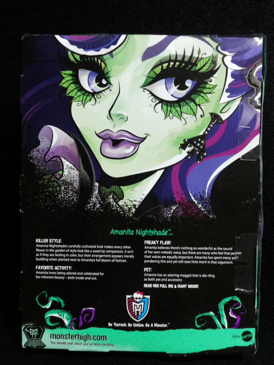 ตุ๊กตา Monster High Amanita Nightshade Doll New Bad Seed of the Corpse Flower ของแท้