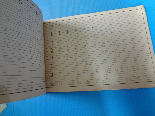 แบบฝึกหัดคัดไทย เล่ม 1 (กระดาษมีรอยขาด)