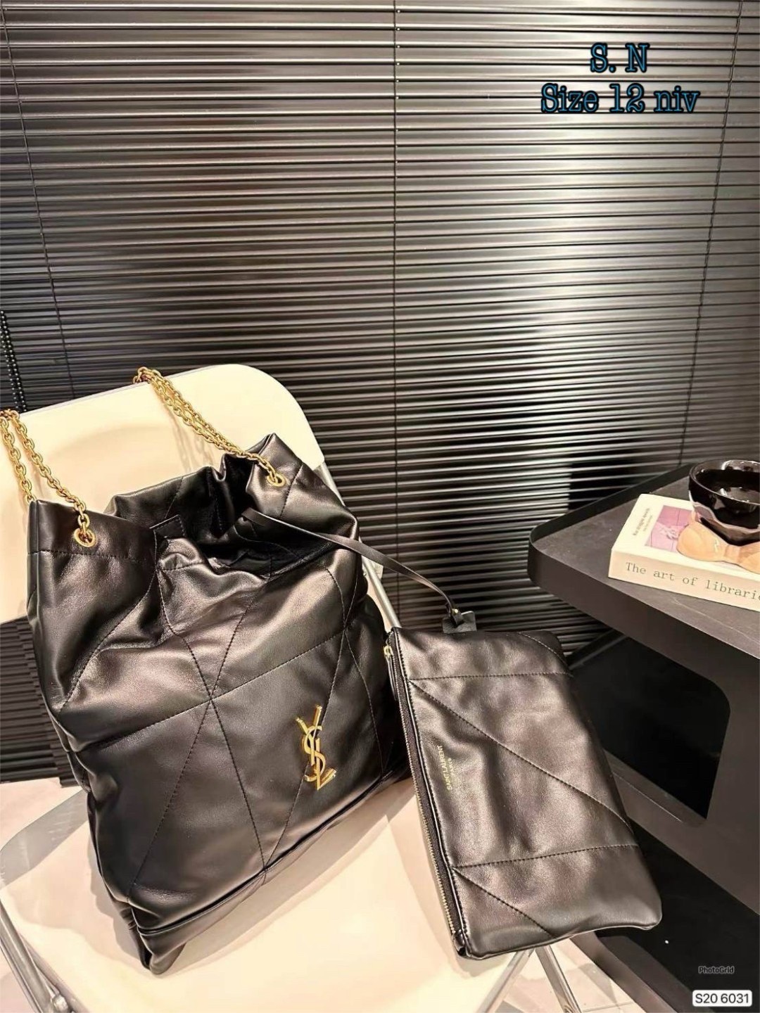 YSL JAMIE 4.3 POCHON / YSL TOTE BAG กระเป๋าสะพายทรงโท้ทใบใหญ่รุ่นใหม่ งานหนังเรียบเต็มใบ สัมผัสหนังนุ่มลื่นสวยหรู รูปทรงใช้งานง่าย