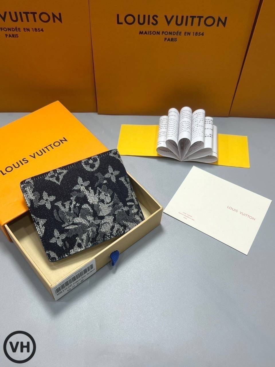 ORI หนังแท้ | LV Multiple Wallet / LV Short Wallet / LV Damier Graphite Wallet กระเป๋าสตางค์ใบสั้น กระเป๋าสตางค์ผู้ชาย