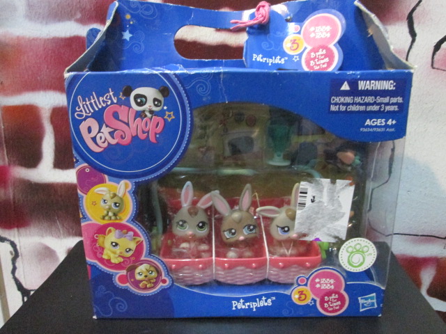 Littlest pet Shop Petriplets_Bunnies