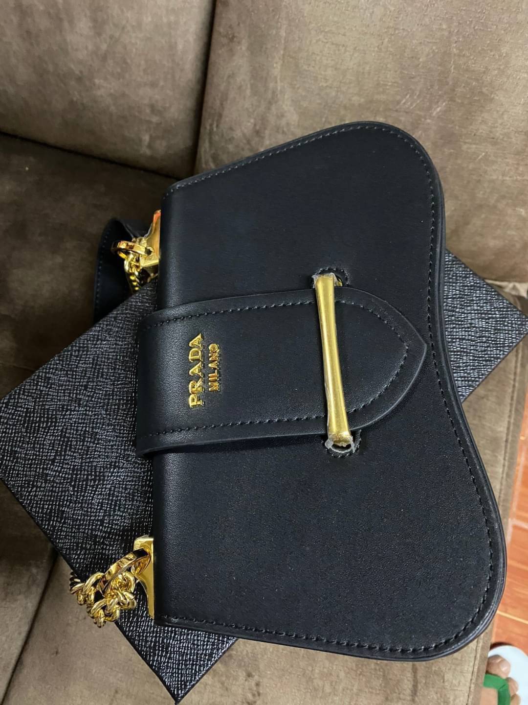 Saffiano leather Prada gift