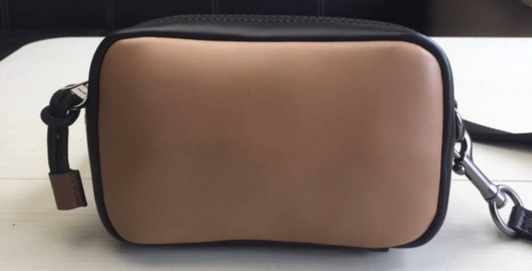 OUTLET 】Coach Pacer Convertible Double Pouch In Colorblock Signature Canvas With Coach Patch พร้อมส่งที่ไทย